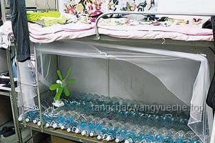 天太熱，自制水床降溫小妙招