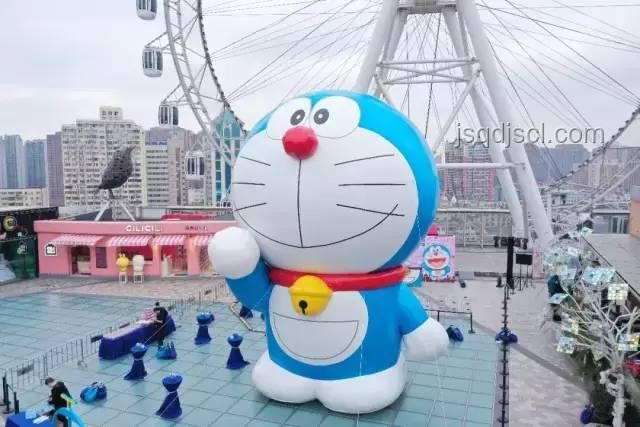 廣州巨型哆啦A夢“被熱炸了”？不實傳言解析